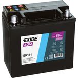 Exide EK151 AGM Auxiliary Car Battery